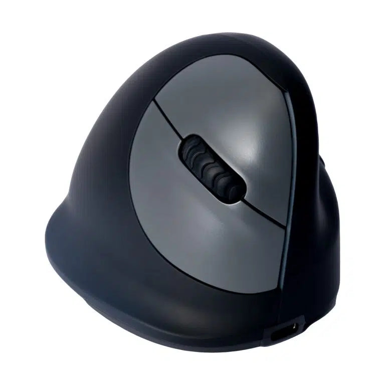 HE Break Mouse large right-handed Bluetooth vertical mouse in black