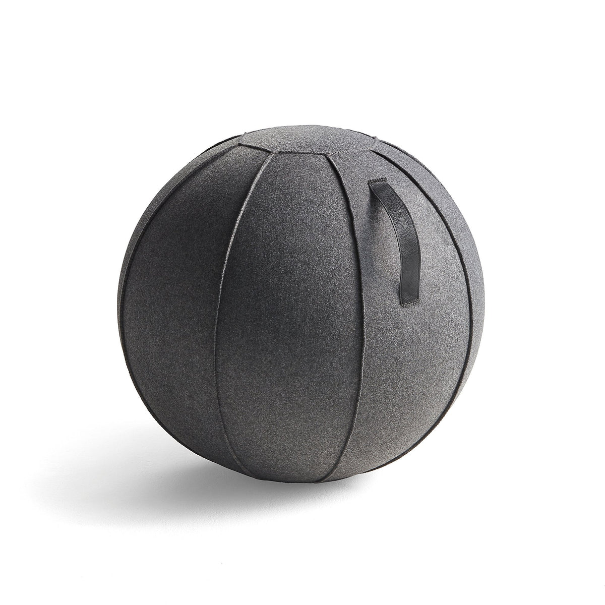 Office ball in grey fabric, 75 cm diameter
