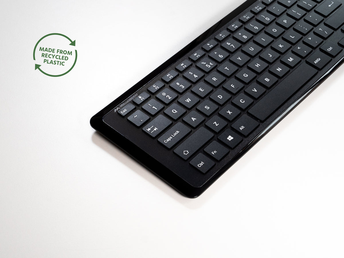 Type Mini wireless keyboard seen from above at an angle