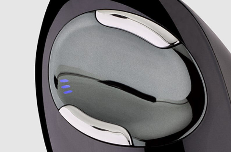 Vertical mouse D Small seen from above, showing the buttons and scroll wheel