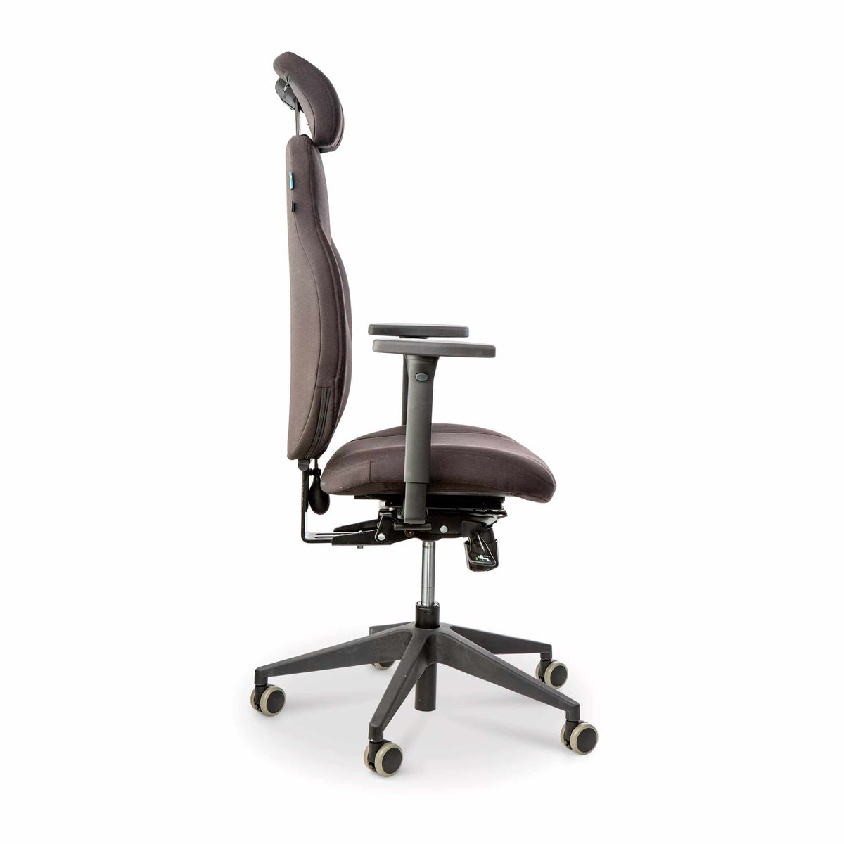 Ergonomic Anna Air office chair with air cushion seat and adjustable features, engineered for comfort and well-being.