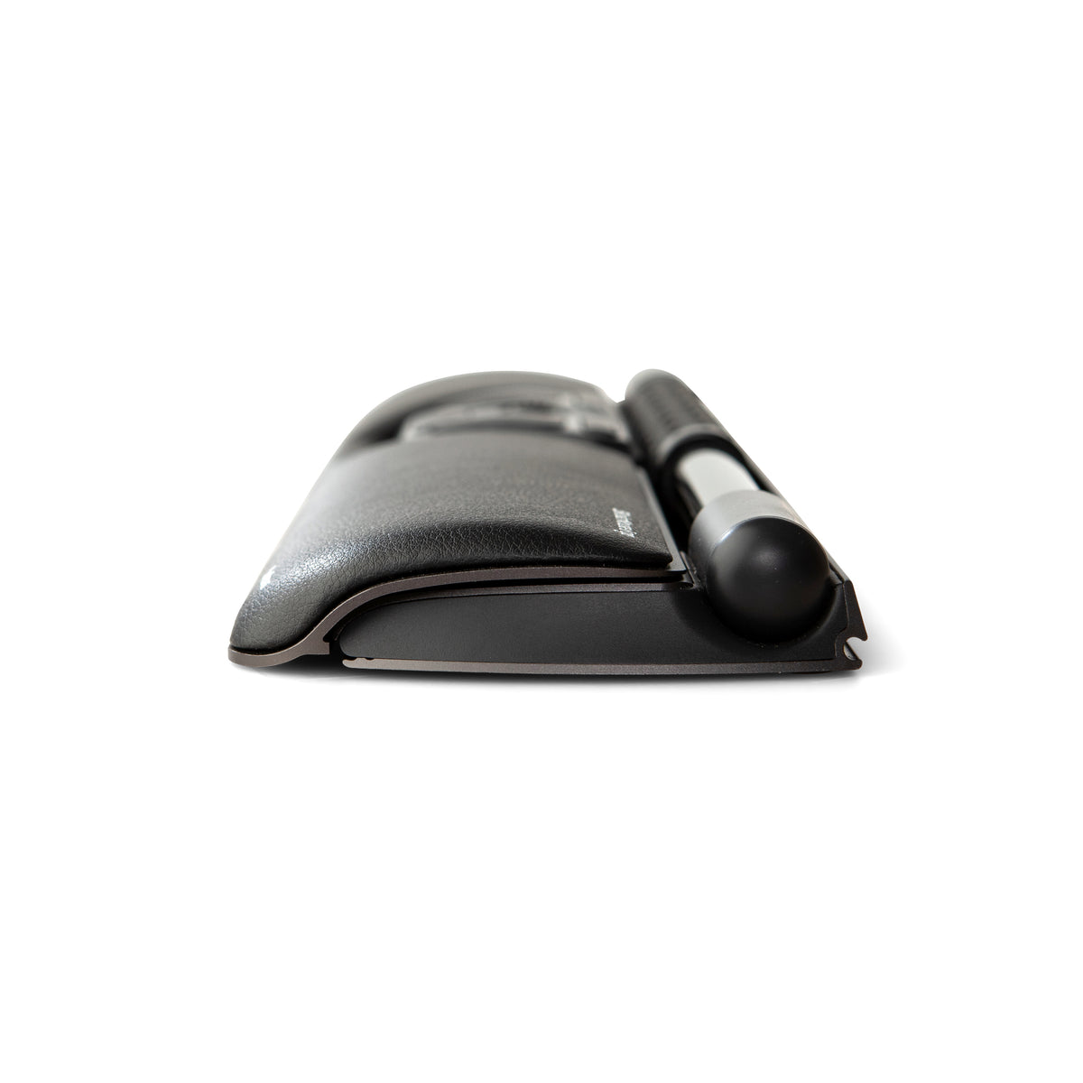 RollerMouse Ergo viewed from the side, showing the contoured wrist rest