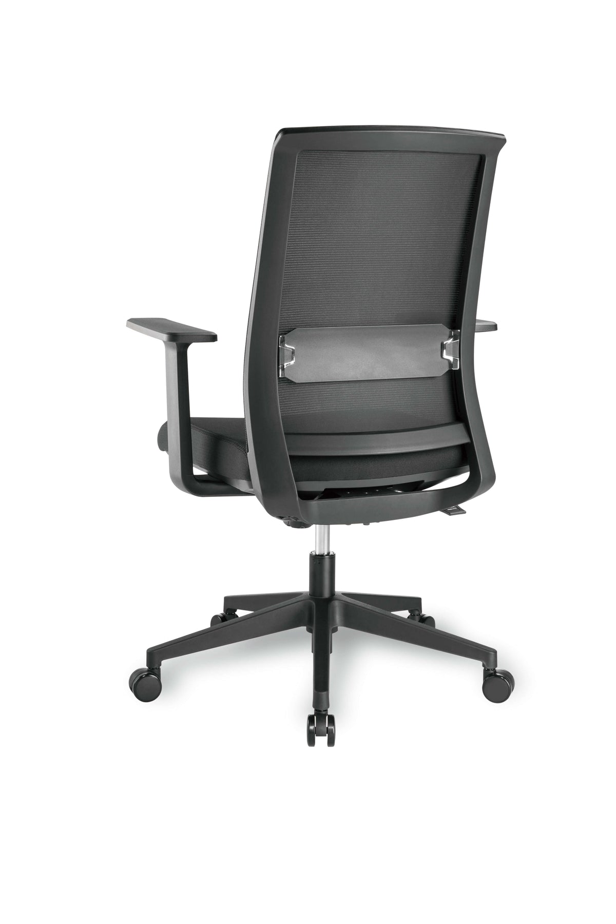Kasper Light office chair seen from the front, showing the mesh backrest