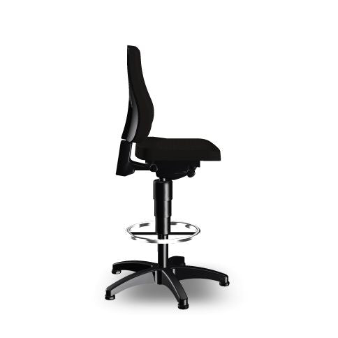All-In-One Trend 3 work chair viewed from the side, showing the high gas lift