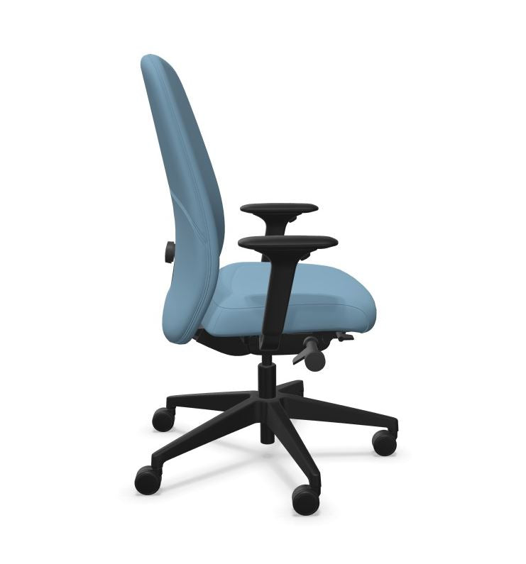 HEJis3 HJ116 office chair viewed from the side, showing the backrest profile