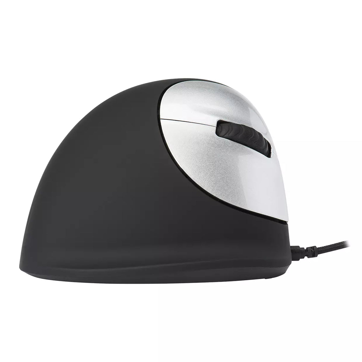 HE Mouse medium right-handed wired vertical mouse in black
